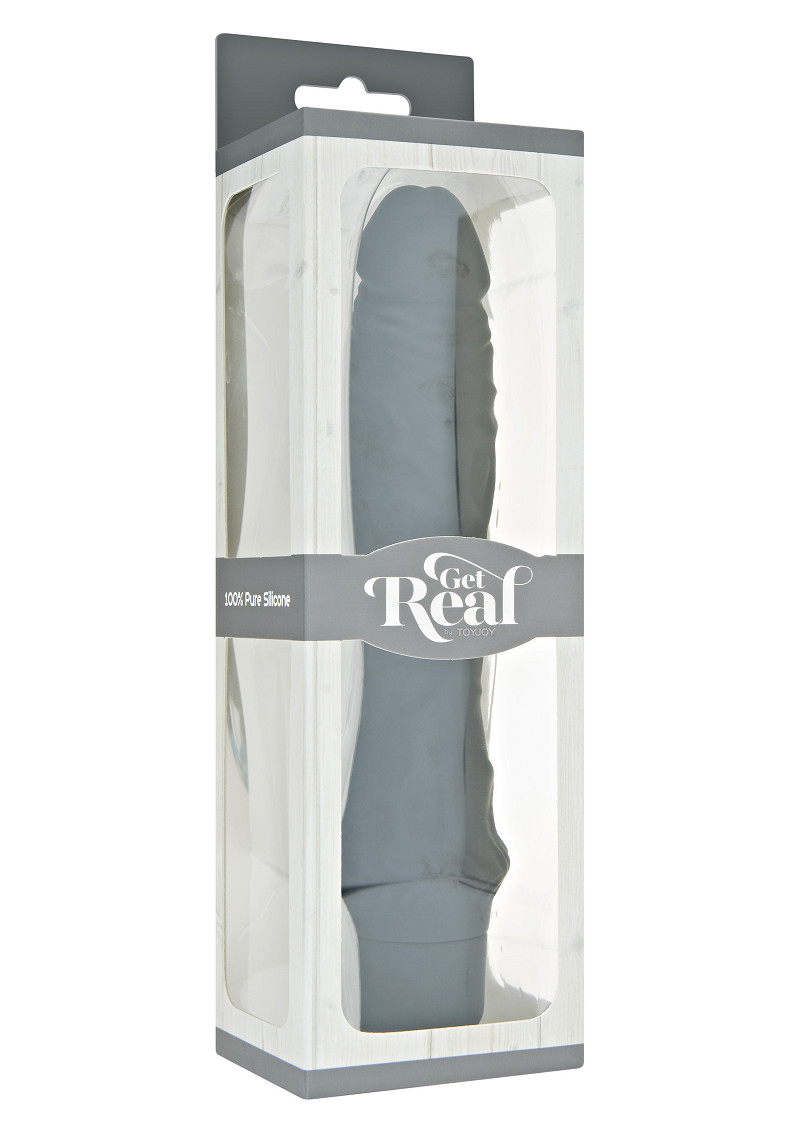 Vibratore Realistico ToyJoy Get Real Classic Large Nero