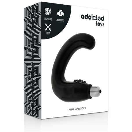 ADDICTED TOYS - MASSAGGIATORE PROSTATICO NERO